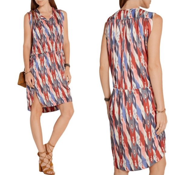 Isabel Marant Etoile Ikat Dress Size 6 Like new - Picture 14 of 15